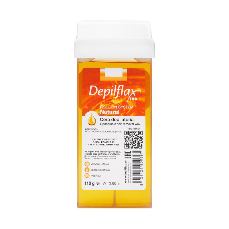 Depilflax 100 Enthaarungswachsrolle Natur 110 g