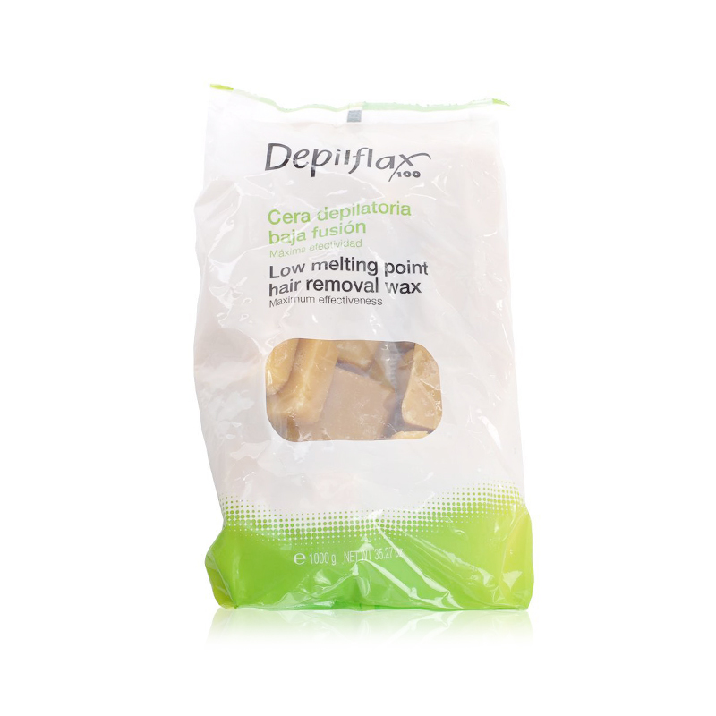 DDEPILFLAX HARTWACHS OHNE STREIFEN ZUR DEPILATION 1KG NATUR