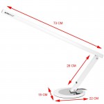 Schreibtischlampe Slim 20W weiß