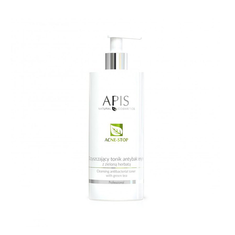 Apis Akne-Stop reinigendes antibakterielles Tonikum. mit grünem Tee 500 ml