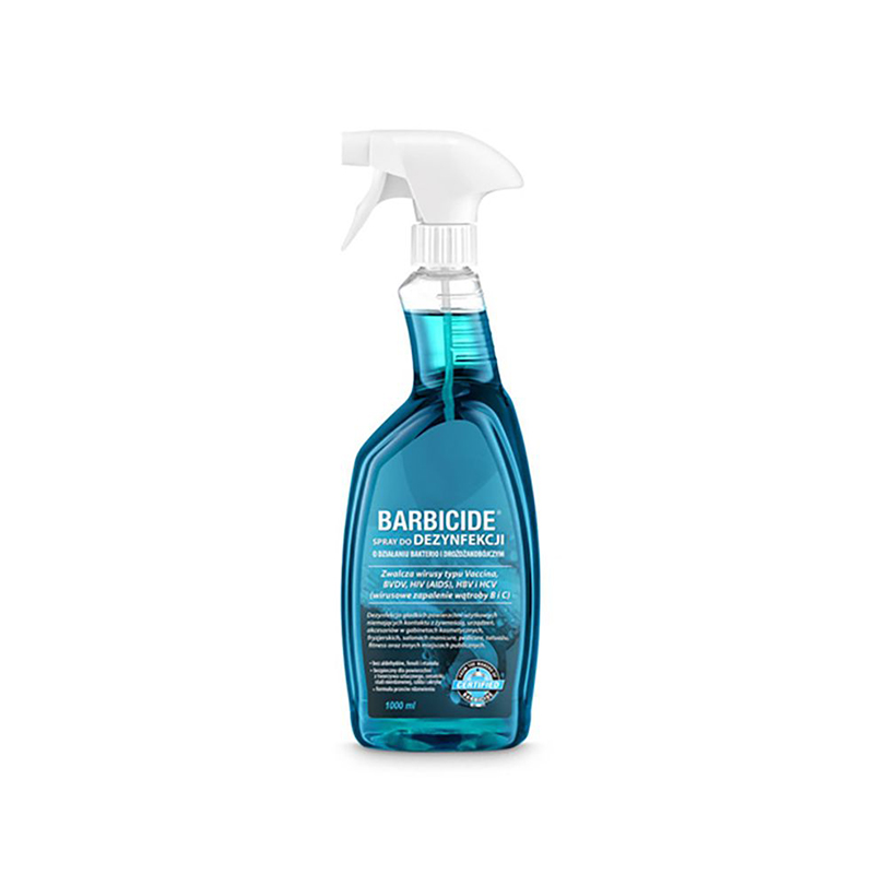 Barbizid-Spray zur Desinfektion aller Oberflächen 1000 ml ohne Duft