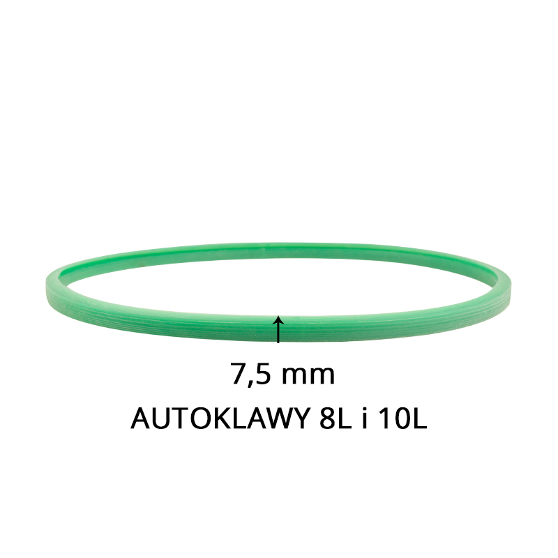 Woson Silikondichtung für Autoklaven 10 L und 12 L grün 7,5 mm