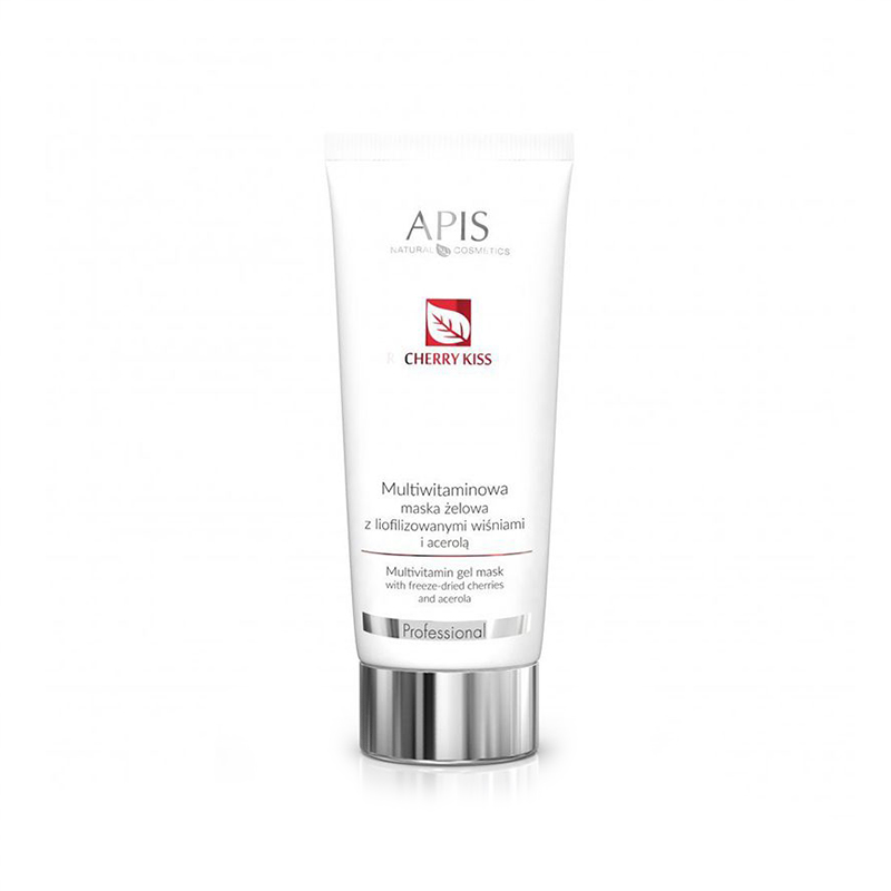 Apis Multivitamin-Gelmaske mit gefriergetrockneten Kirschen und Acerola 200 ml