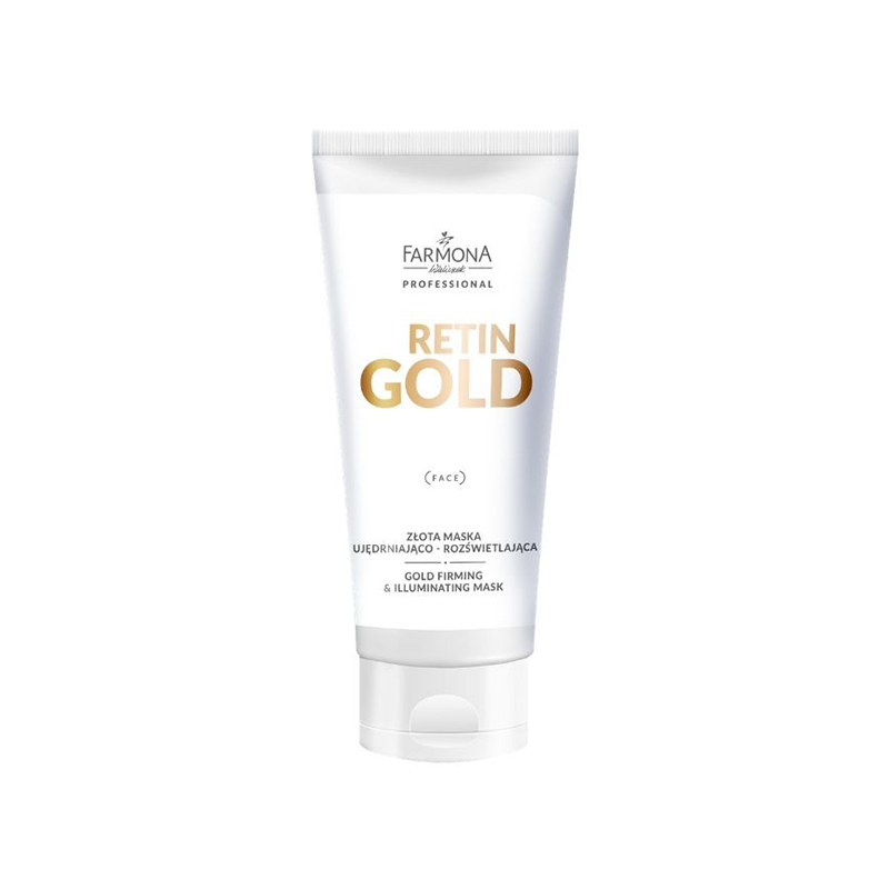 FARMONA RETIN GOLD Goldene straffende und aufhellende Maske 200ml