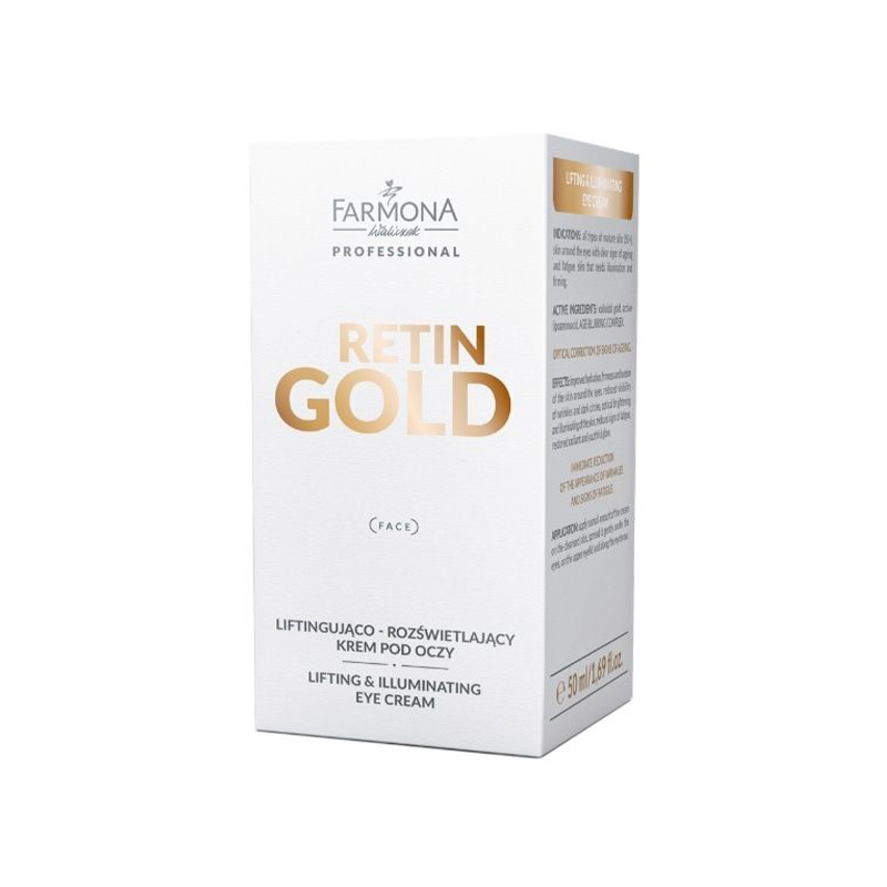 FARMONA RETIN GOLD Straffende und strahlende Augencreme 50ml