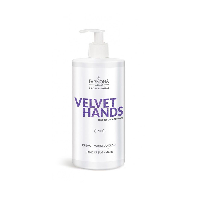 FARMONA VELVET HANDS Creme-Maske für die Hände 500ml