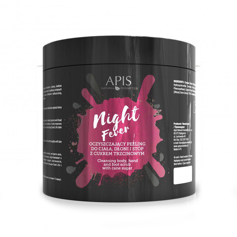 Apis Nachtfieber-Reinigungspeeling für Körper, Hände und Füße, 700 g