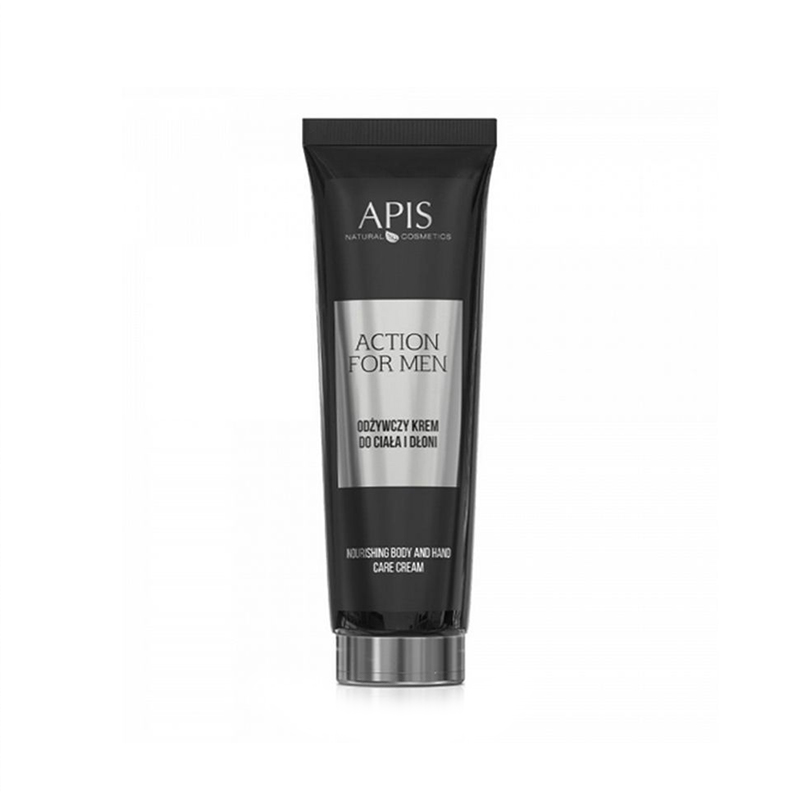 Apis Action for Men pflegende Körper- und Handcreme, 100 ml