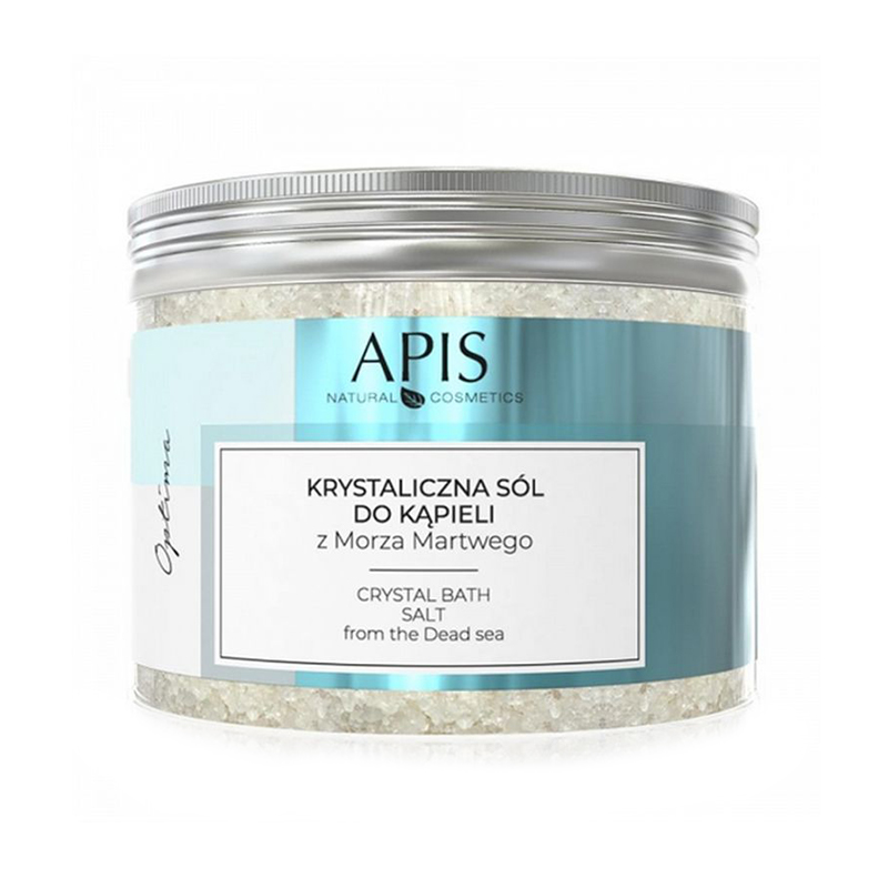 Apis Optima, Kristall-Badesalz aus dem Toten Meer, 500 g