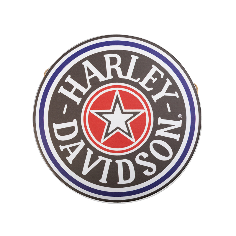 Dekorative runde Plakette Harley HD002