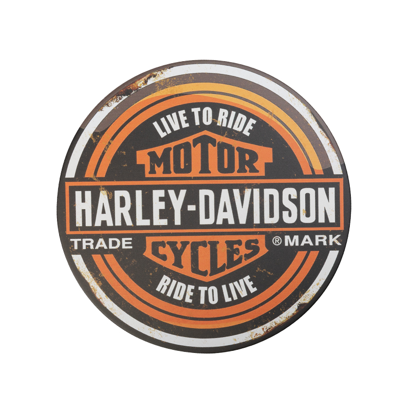 Harley CT176 runde dekorative Plakette