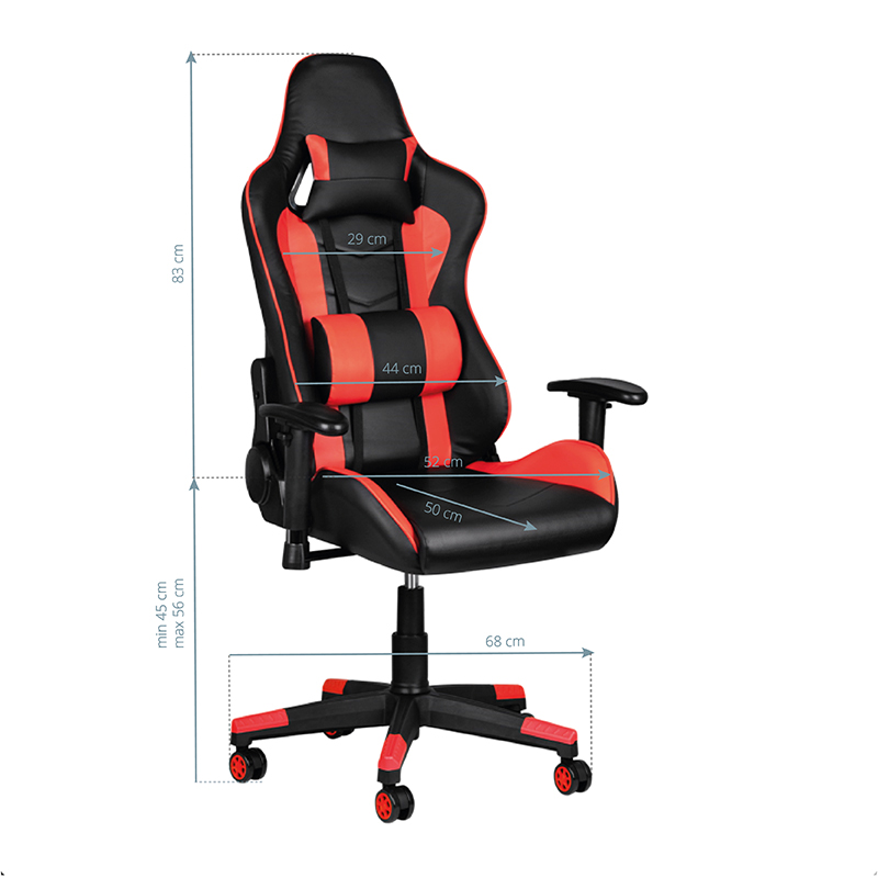 Premium 557 Gaming-Stuhl rot