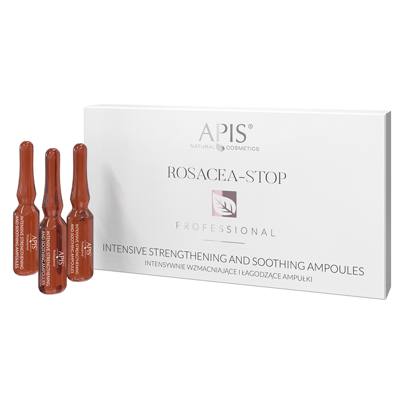 Apis rosacea - Legierung intensiv stärkend und beruhigend Ampullen 10 x 3 ml