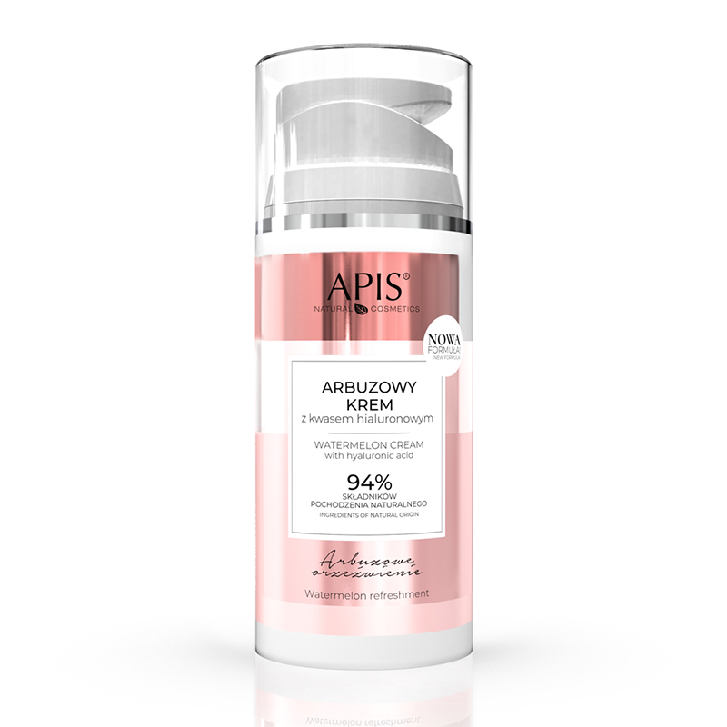 Apis Watermelon Refreshing, Feuchtigkeitscreme mit Wassermelone und Hyaluronsäure 100 ml