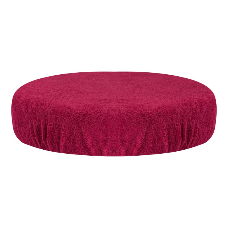 Frotteebezug für fuchsia Hocker