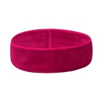 Frottee-Stirnband in Fuchsia