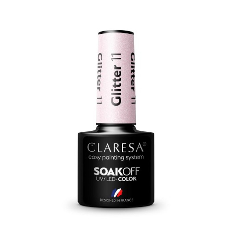 CLARESA Hybrid-Nagellack GLITTER 11 -5g