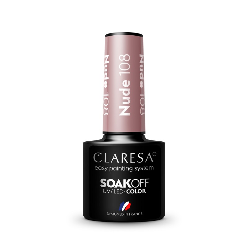 CLARESA Hybrid-Nagellack NUDE 108 -5g