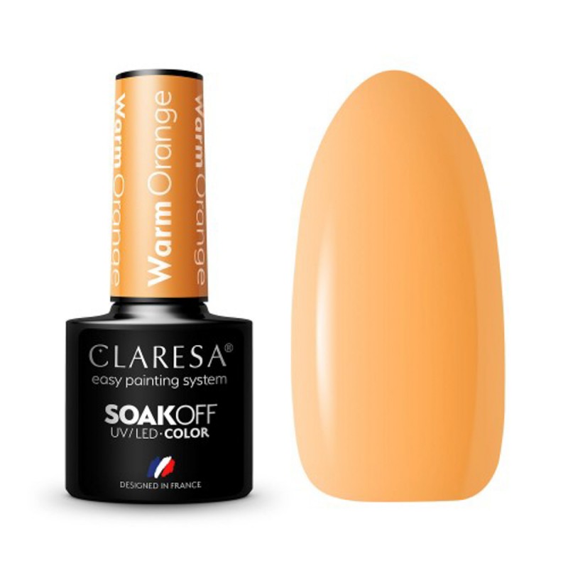 CLARESA WARM ORANGE Hybridlack -5g