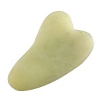 Gua Sha Jadestein für die Gesichtsmassage