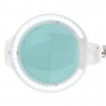 LED-Lupenleuchte Glow Moonlight 8012/5' weiß für die Tischplatte
