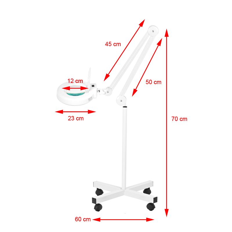 S4 LED-Lupenlampe + Stativ