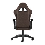 Dunkelbrauner Premium-Gaming-Stuhl