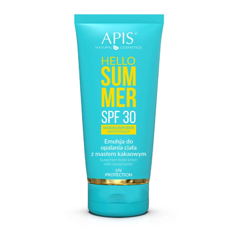 Apis Hello Summer LSF 30, Körperbräunungsemulsion mit Kakaobutter 200 ml