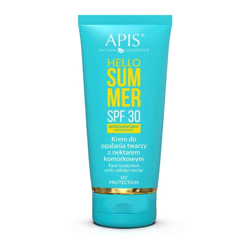 Apis Hello Summer LSF 30, Sonnenschutz für das Gesicht mit Zellnektar 50 ml