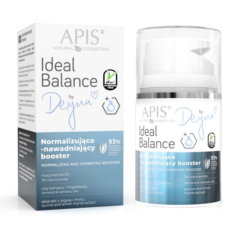 Apis ideal balance by deynn, normalisierender und feuchtigkeitsspendender Booster 50 ml