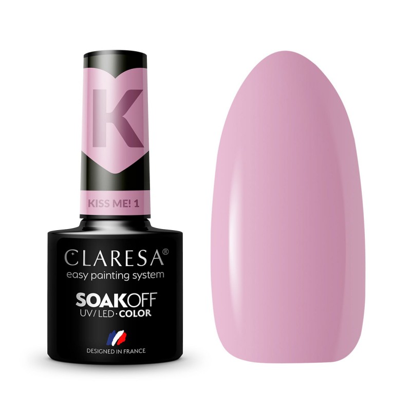 CLARESA Hybrid-Nagellack Kiss Me! 1-5g