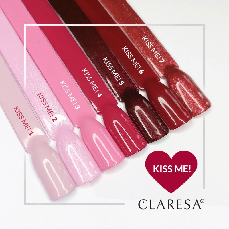 CLARESA Hybrid-Nagellack Kiss Me! 1-5g