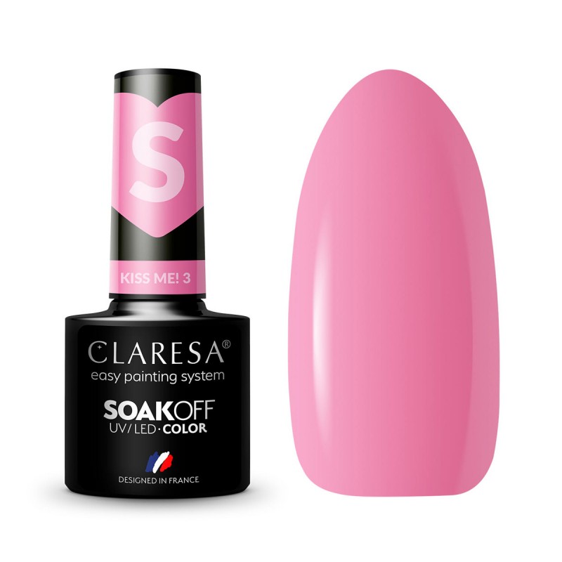 CLARESA Hybrid-Nagellack Kiss Me! 3-5g