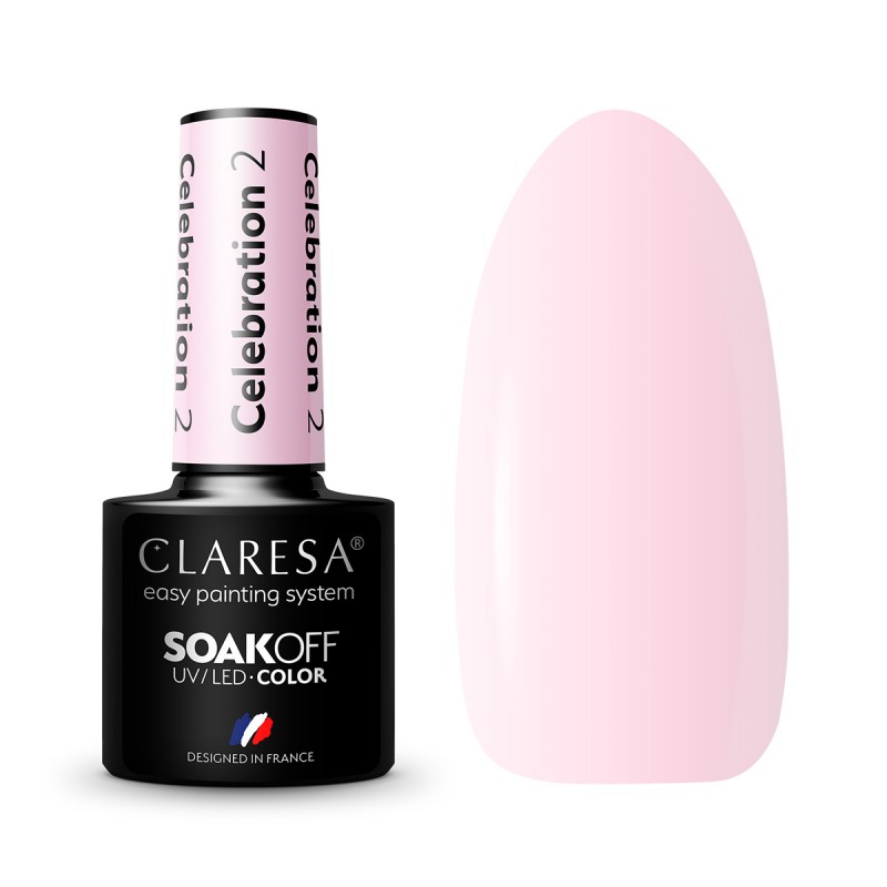 CLARESA Hybrid-Nagellack CELEBRATION 2 -5g