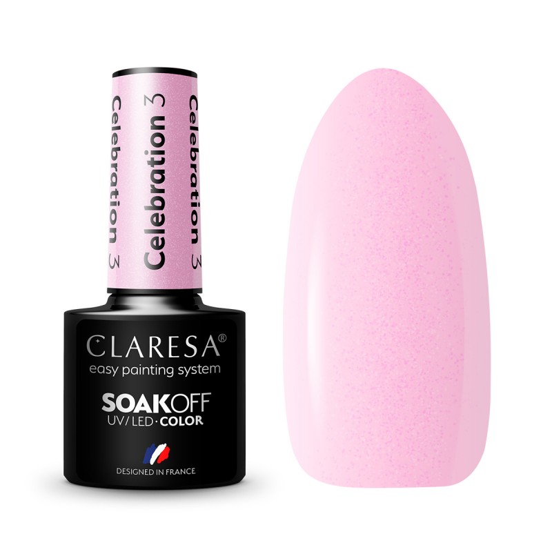 CLARESA Hybrid-Nagellack CELEBRATION 3 -5g