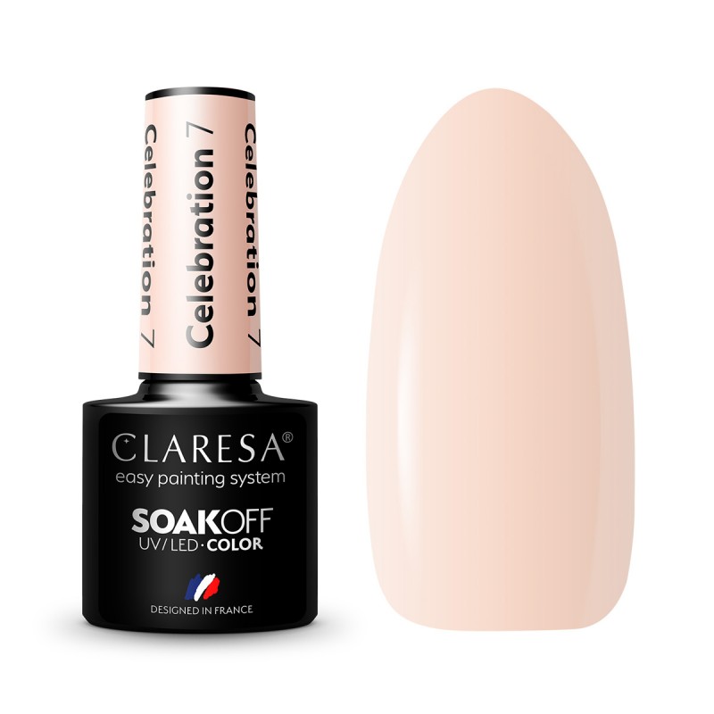 CLARESA Hybrid-Nagellack CELEBRATION 7 -5g