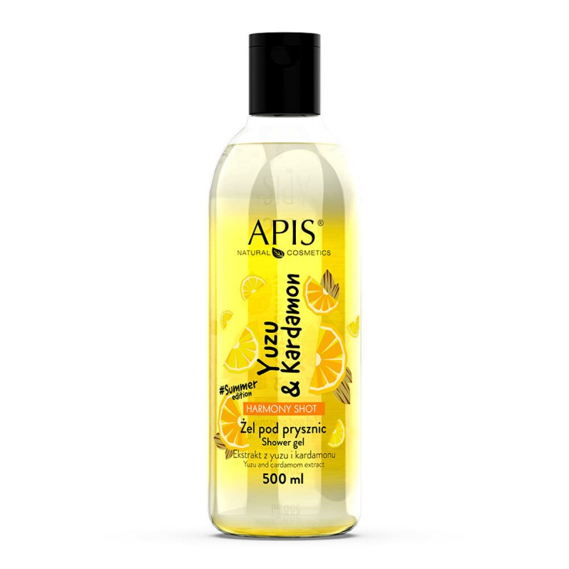 Apis Harmony Shot, Yuzu&Kardamom Duschgel 500 ml