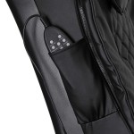 Spa-Pedikürstuhl Azzurro 016C schwarz mit Rückenmassage und Hydromassage