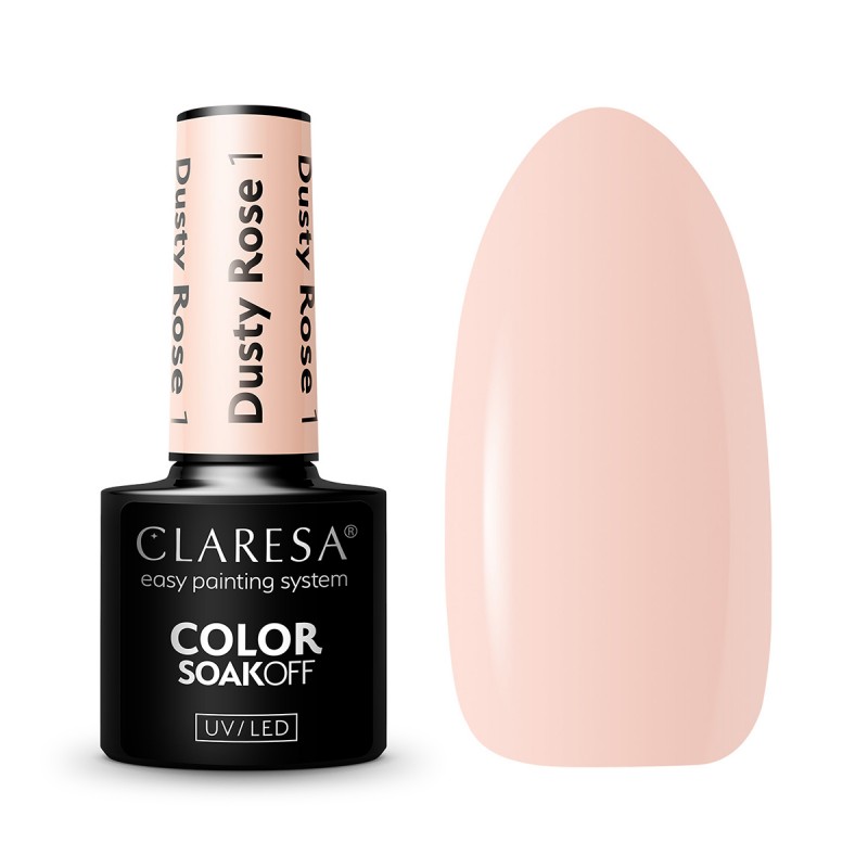 CLARESA DUSTY ROSE Hybrid-Nagellack 1 -5g