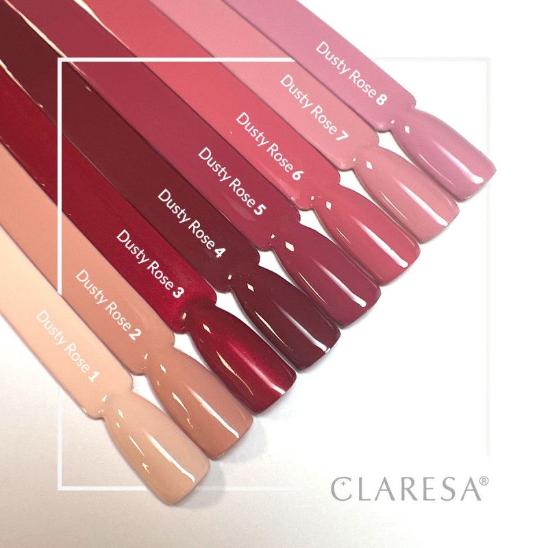 CLARESA Hybrid-Nagellack DUSTY ROSE 2 -5g