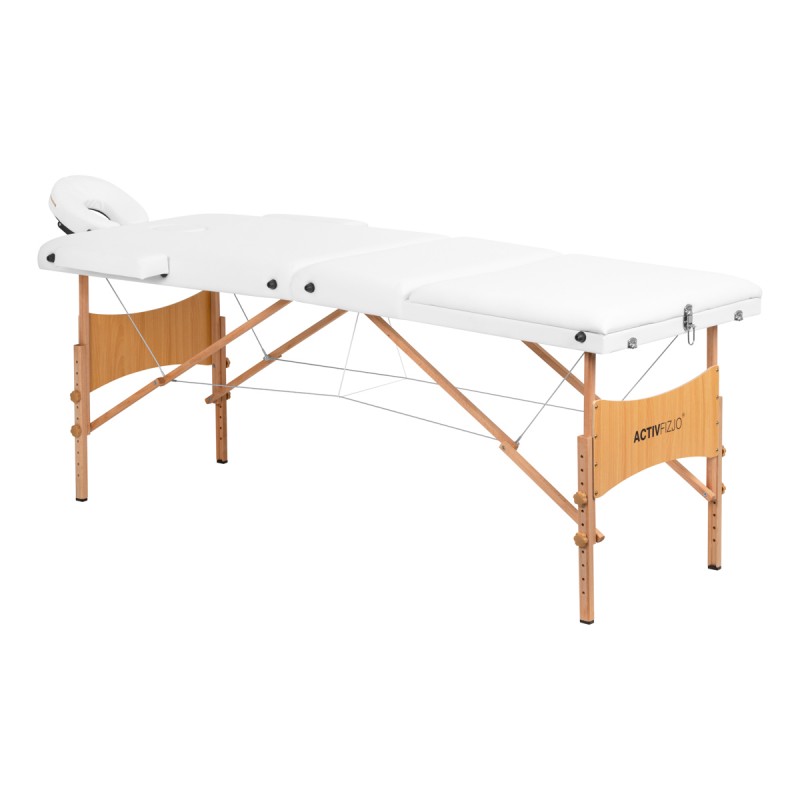 Komfort Activ Fizjo Lux 3-Segment-Massageliege klappbar 190x70 WEISS