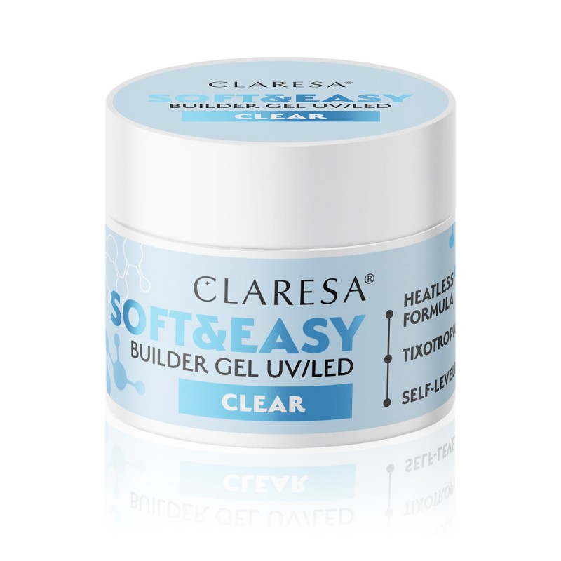 Claresa Soft&Easy Aufbaugel klar 90g