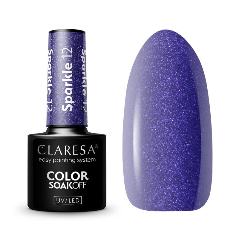 CLARESA Hybrid-Nagellack SPARKLE 12 -5g