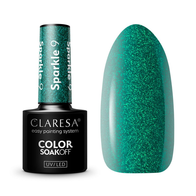 CLARESA Hybrid-Nagellack SPARKLE 9 -5g