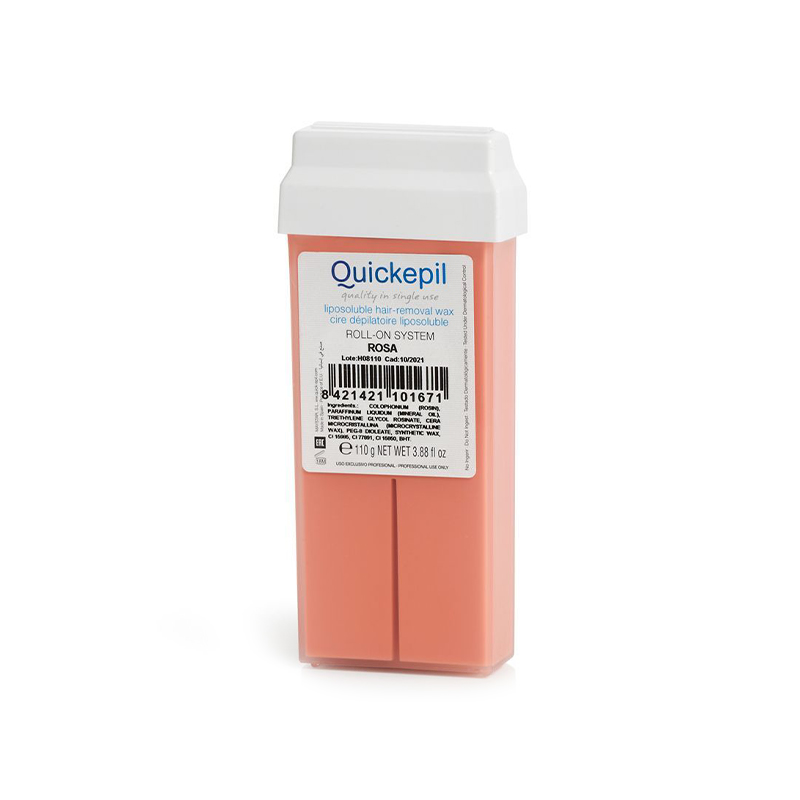 Quickepil Enthaarungswachsrolle Rosa Rose 110 g