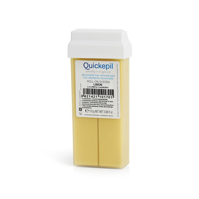 Quickepil Enthaarungswachsrolle Zitrone 110 g