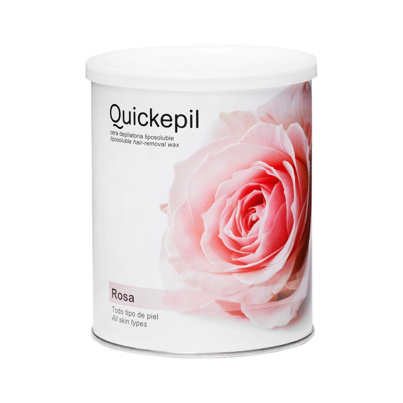 Quickepil Enthaarungswachs Rose 800 ml Dose