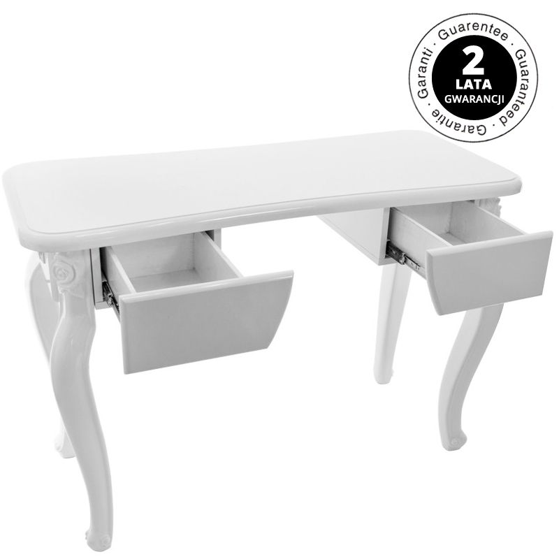 Azzurro Schreibtisch Nail-Tisch Style 2049 weiß