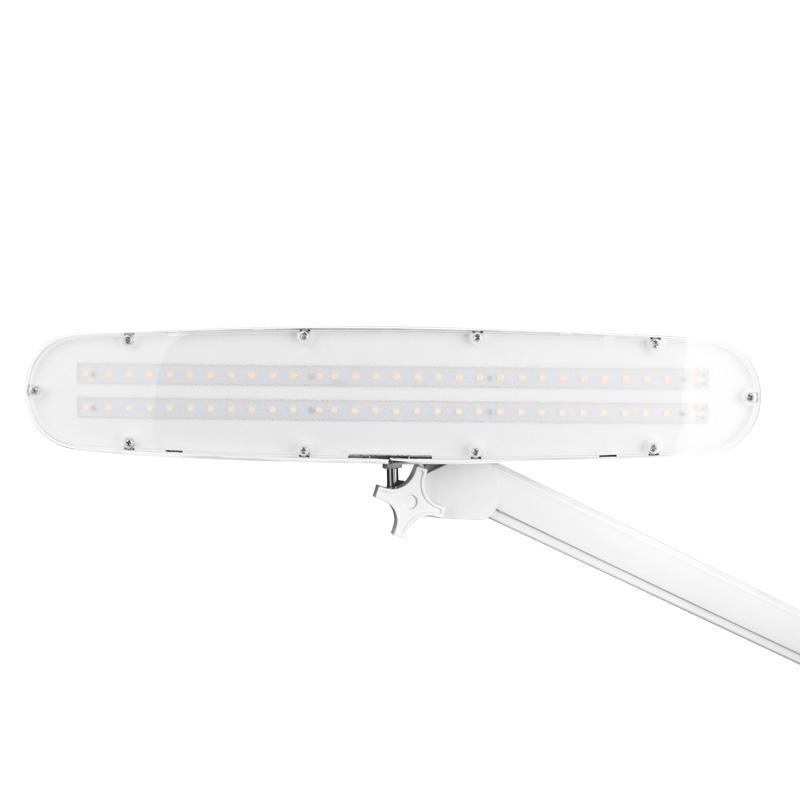 LED-Werkstattleuchte Elegante 801-tl mit verstellbarem Fuß. Intensität und Farbe des weißen Lichts