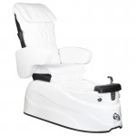 Pediküre-Spa-Stuhl AS-122 weiß mit Massagefunktion und Pumpe